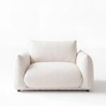 Alannah Off White Boucle Sofa Chair