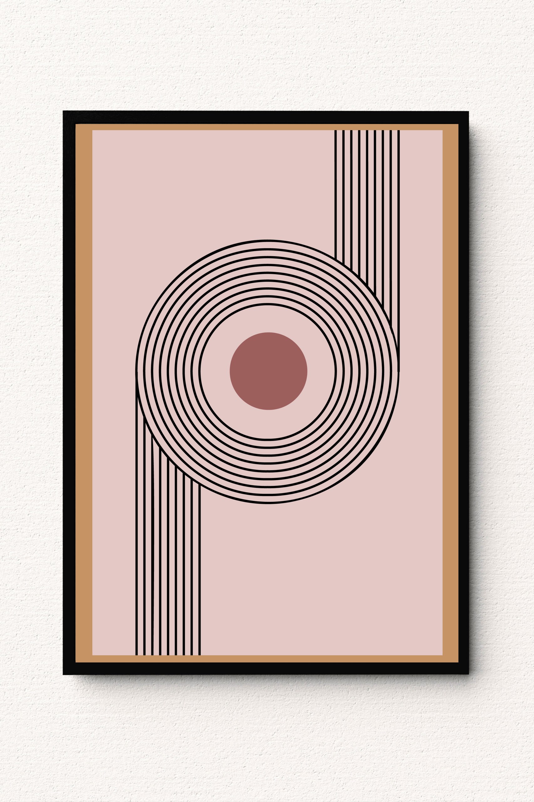 Centered Flow Wall Art