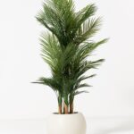 Aino Off White Textured Plastic Pot