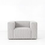 Safa Light Grey Lounge Chair