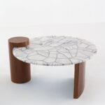 Azwa Puzzle Lilac Grey Coffee Table