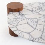 Azwa Puzzle Lilac Grey Coffee Table