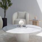Petronia Bianco Joya Coffee Table (4 Base Colors)
