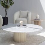 Petronia Bianco Joya Coffee Table (4 Base Colors)