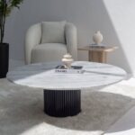 Petronia Bianco Joya Coffee Table (4 Base Colors)