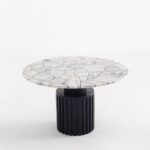 Delora Puzzle Lilac Gold Coffee Table