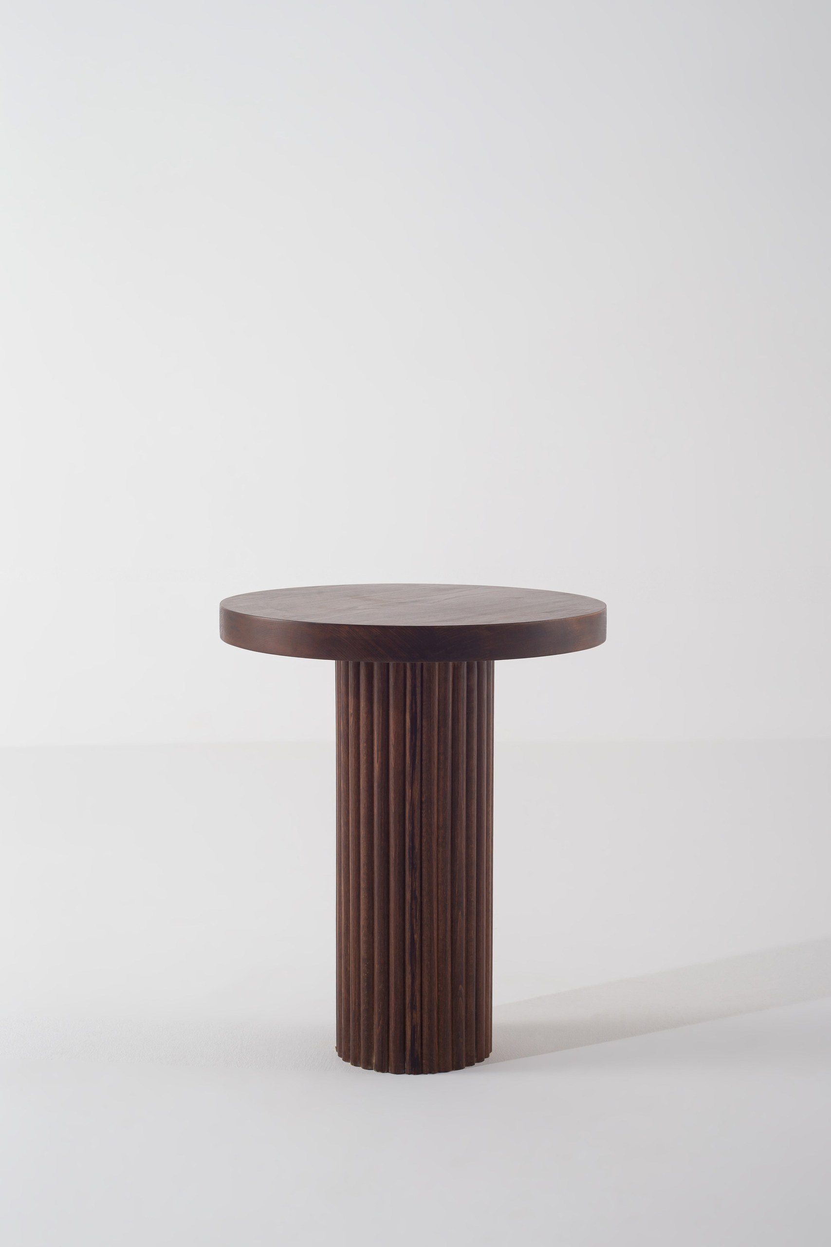 Zarella Round Wood Side Table