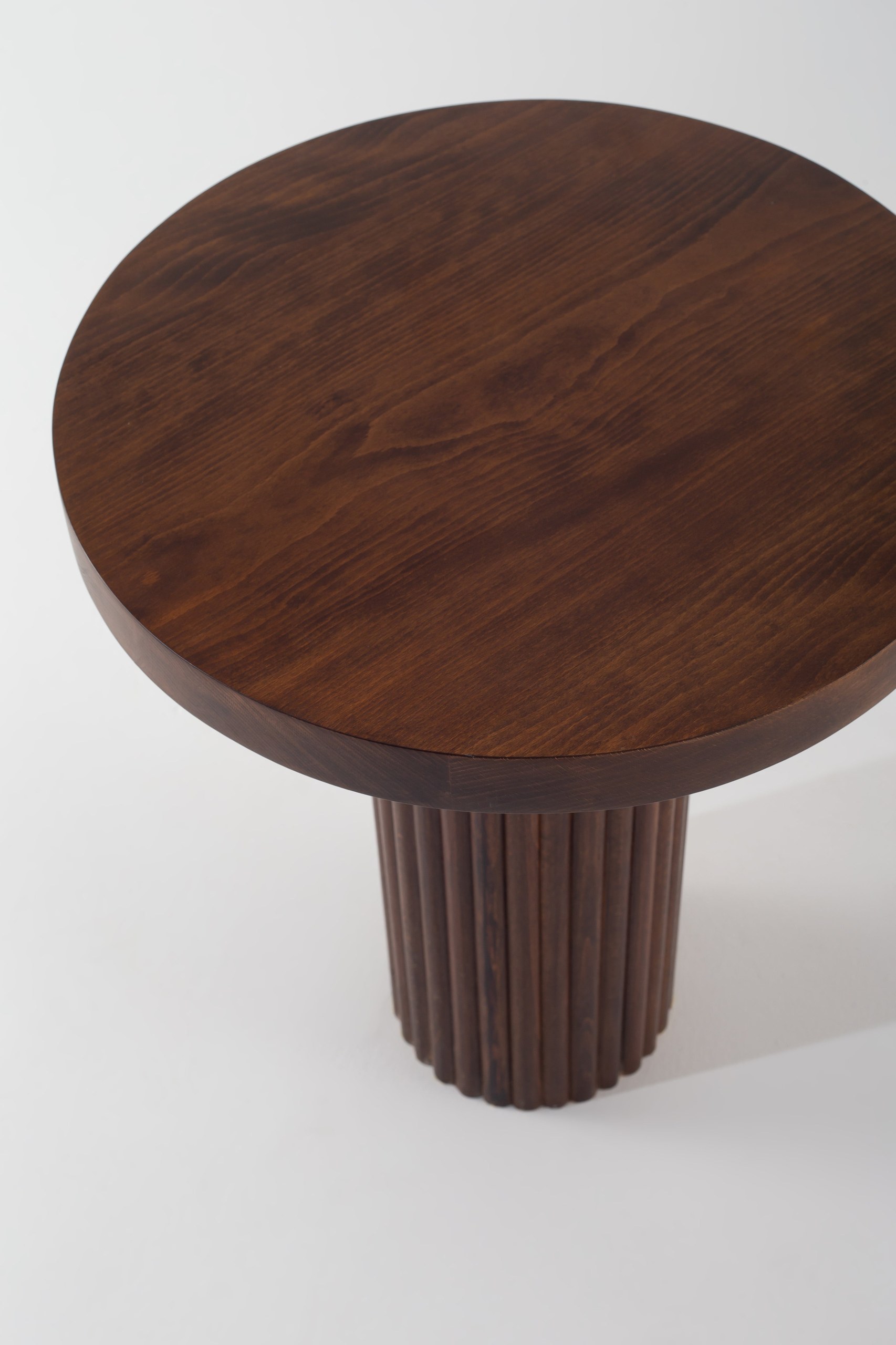 Zarella Round Wood Side Table - Image 2