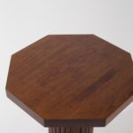 Zarella Octagon Wood Side Table