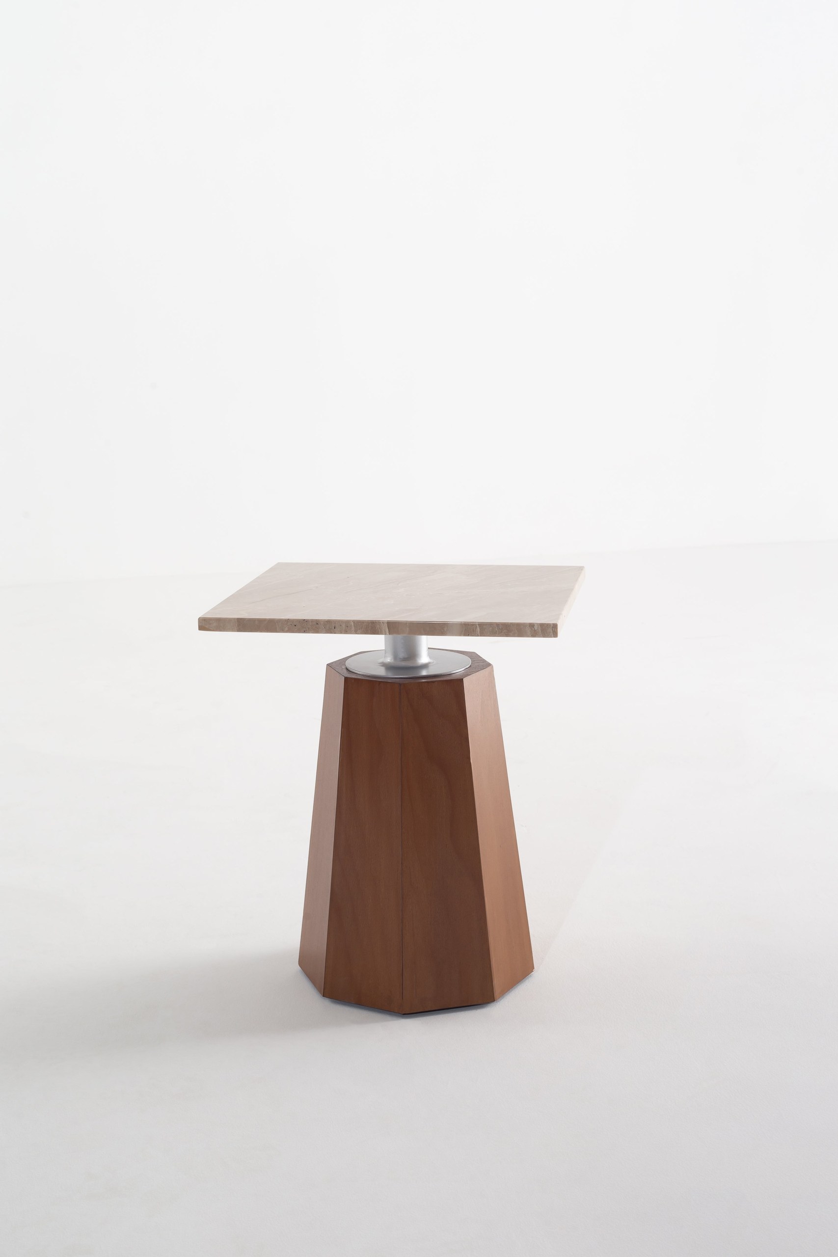 Kalista Breccia Brown Side Table - Image 3