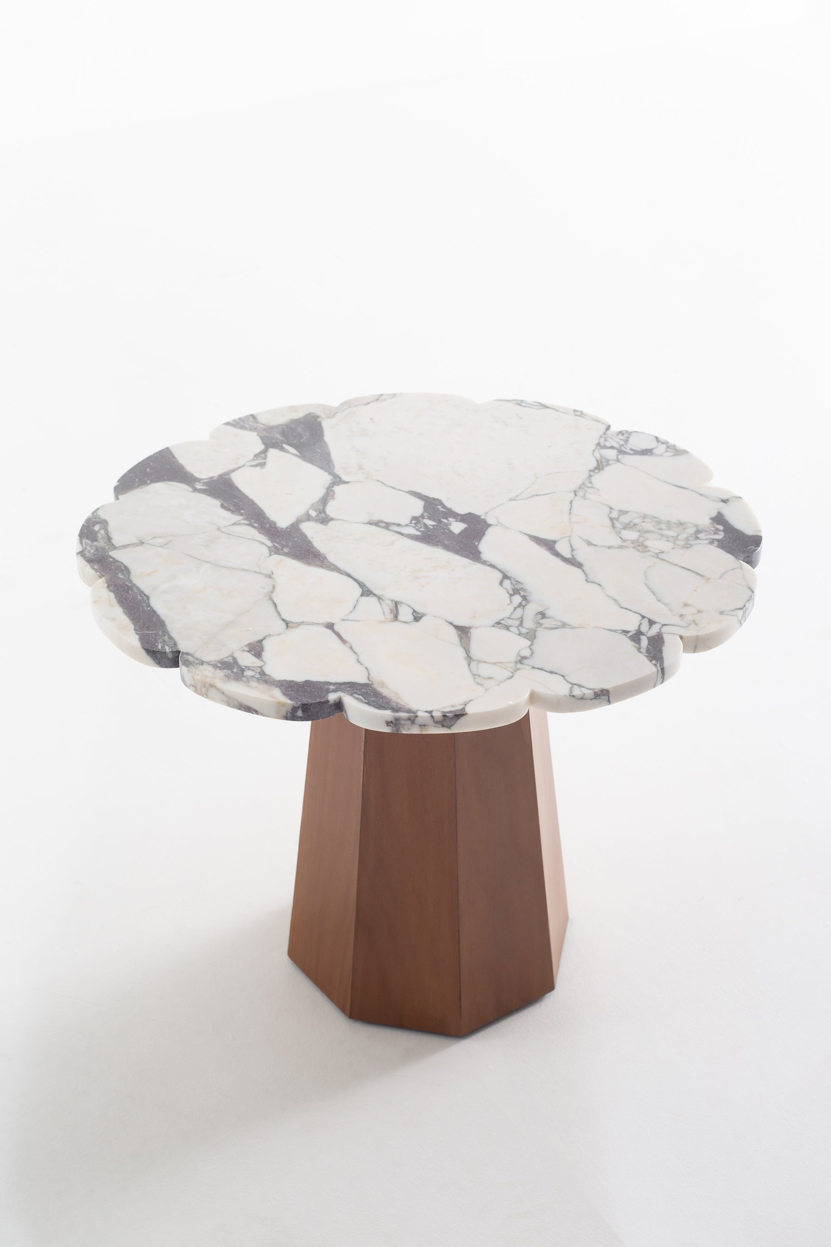 Kalista Flower Viola Top Side Table - Image 3