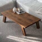 Ethan Walnut Wooden Coffee Table