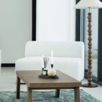 Ethan Walnut Wooden Coffee Table