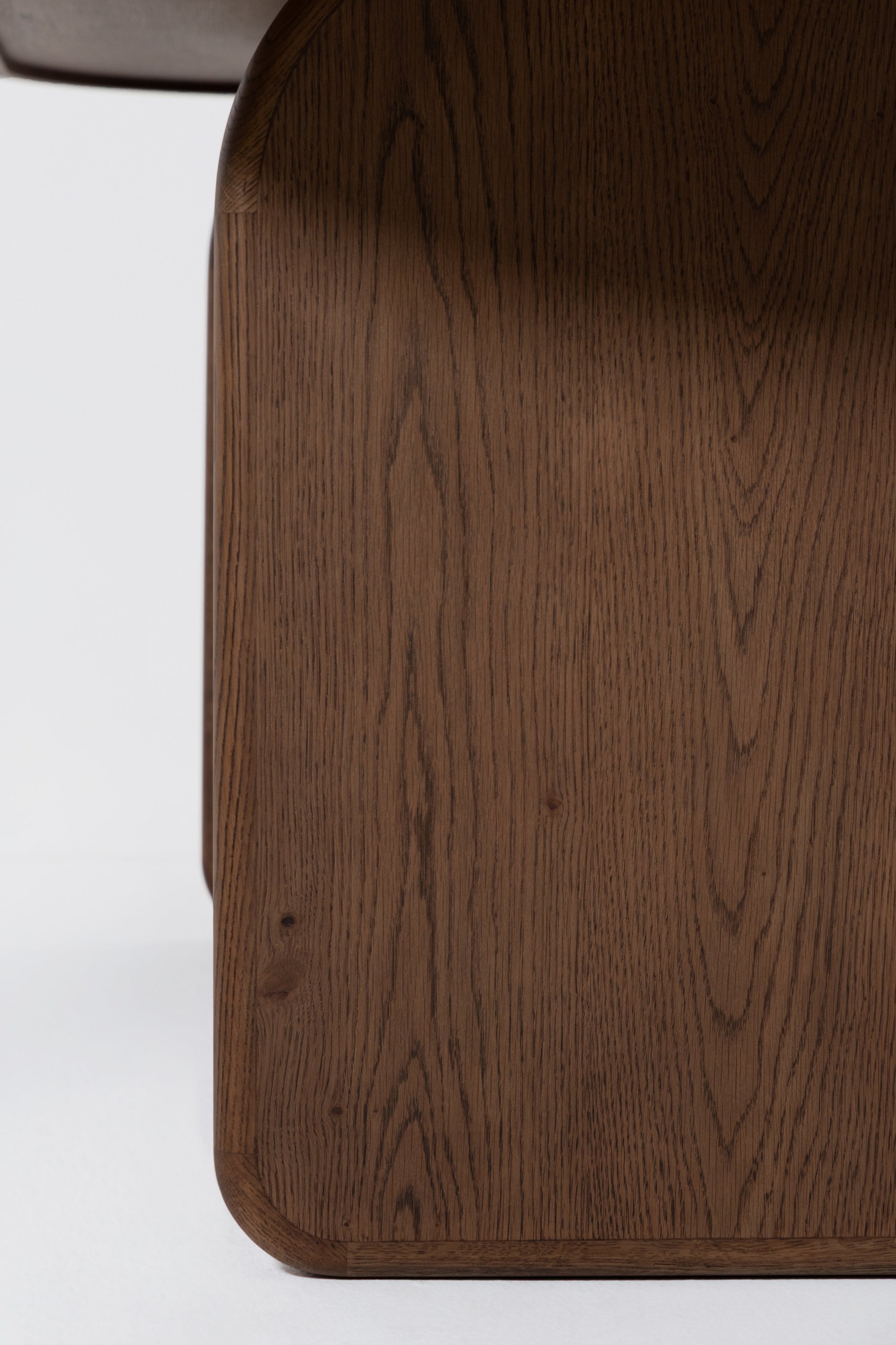 Lunova Dark Wooden Dining Table - Image 3