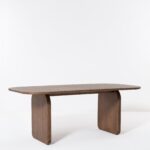 Lunova Dark Wooden Dining Table