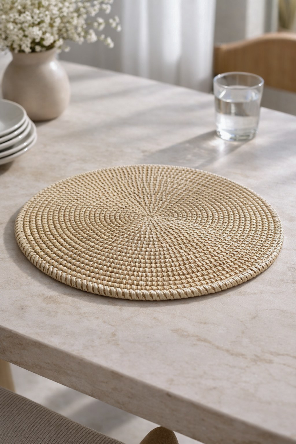 Helga Handmade Beige Placemat