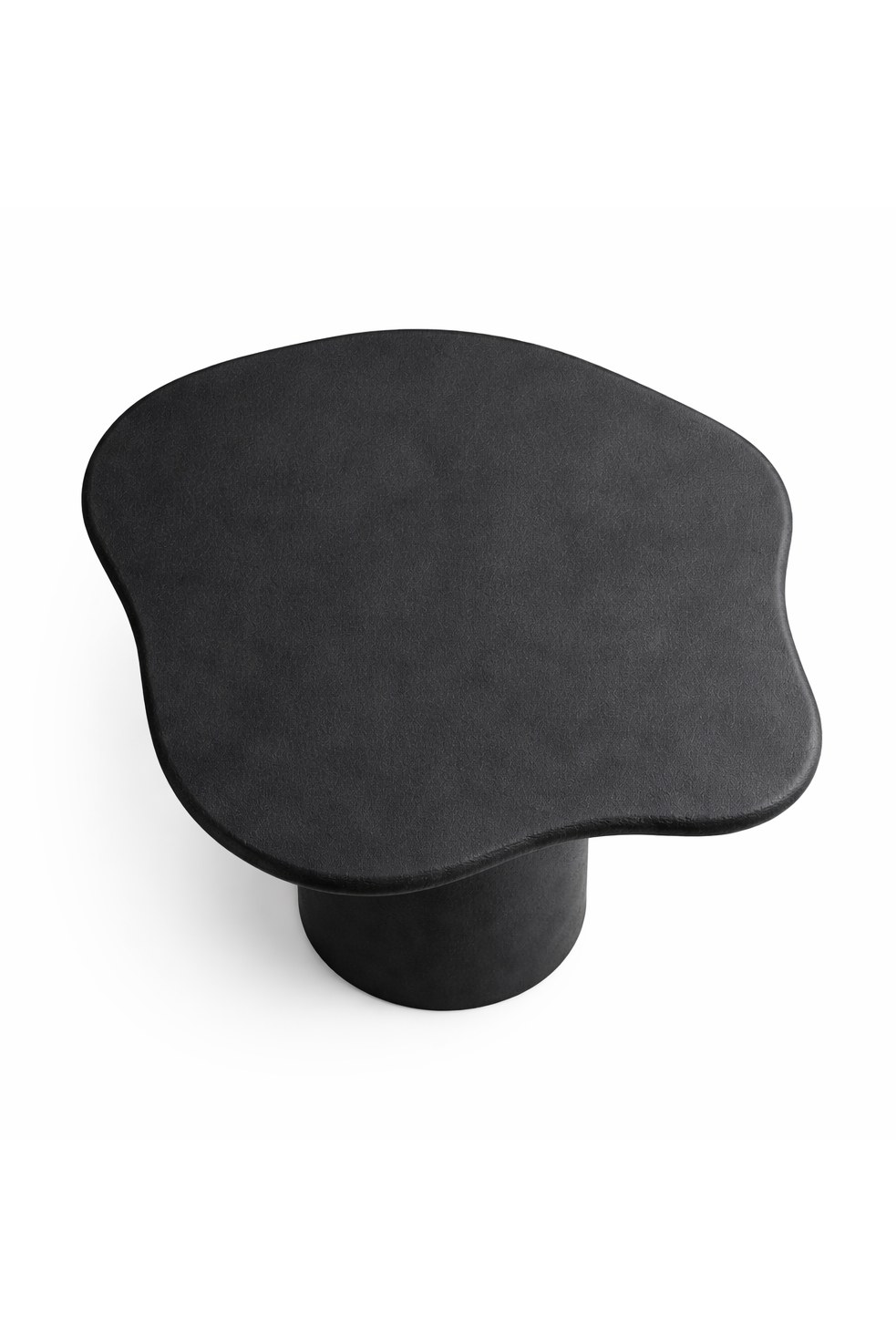 Naurède Black Microconcrete Outdoor Dining Table - Image 4