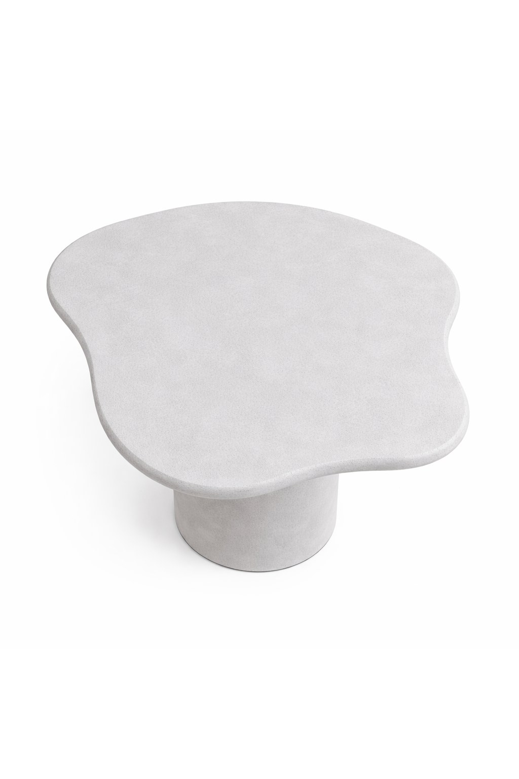 Naurède Light Grey Microconcrete Outdoor Dining Table - Image 4