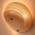 Kyklos Gold Disc Wall Light
