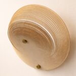 Kyklos Gold Disc Wall Light