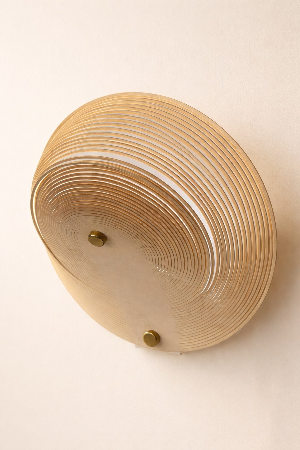 Kyklos Gold Disc Wall Light - Image 2