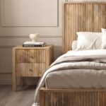 Alban Wooden Bedside Table