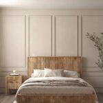 Alban Wooden Bedside Table