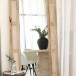 Altea Rectangular Wood Wall Mirror (180x90CM)