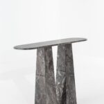 Abriela Orobico Grey Console Table