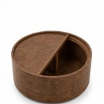 Treviso Dark Wood Storage Coffee Table