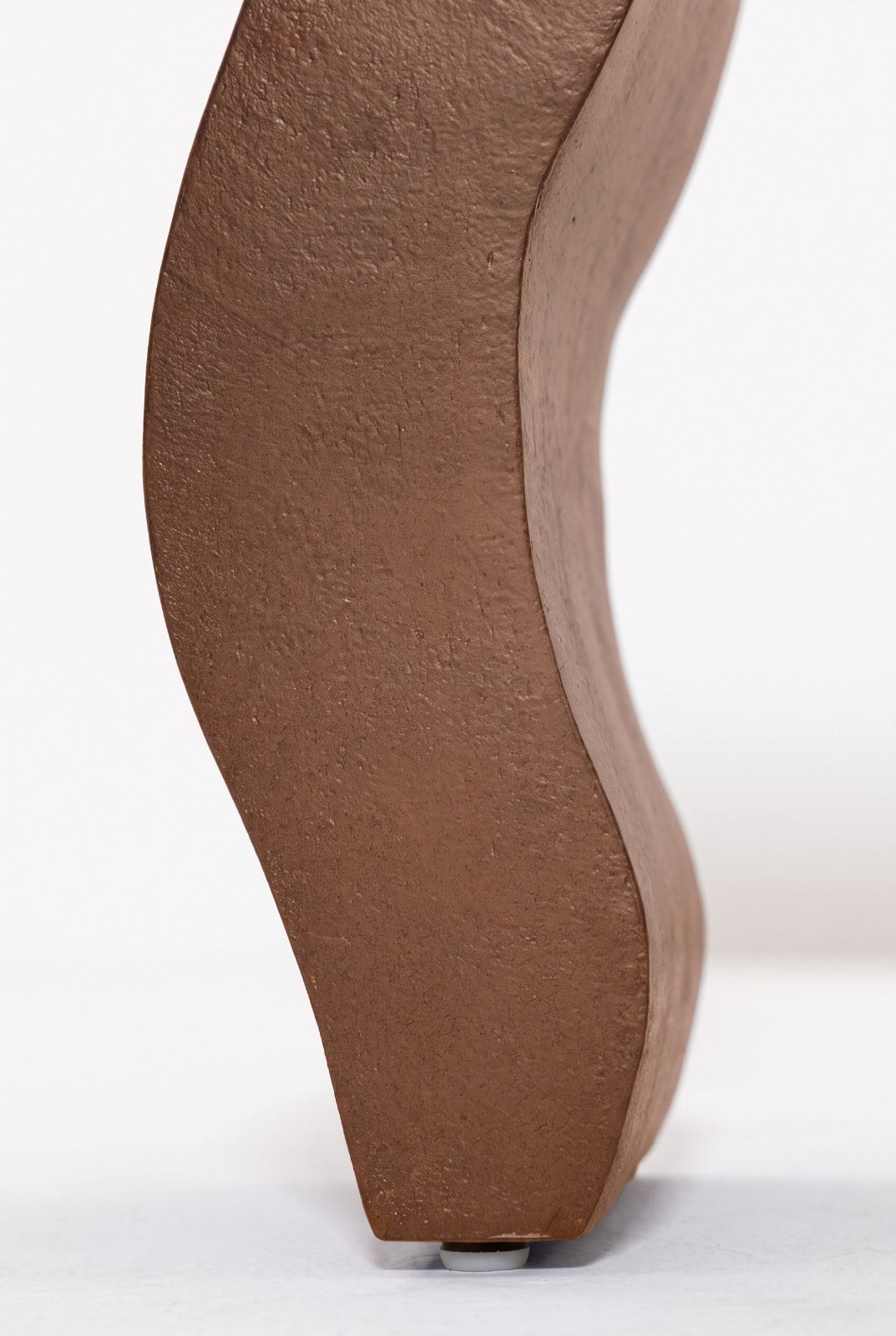 Marelle Mocha Wavy Legs Microconcrete Console Table - Image 3