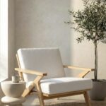 Ohrid Lightwood Accent Chair