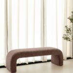 Bram Cocoa Dust Arch Bench