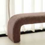 Bram Cocoa Dust Arch Bench