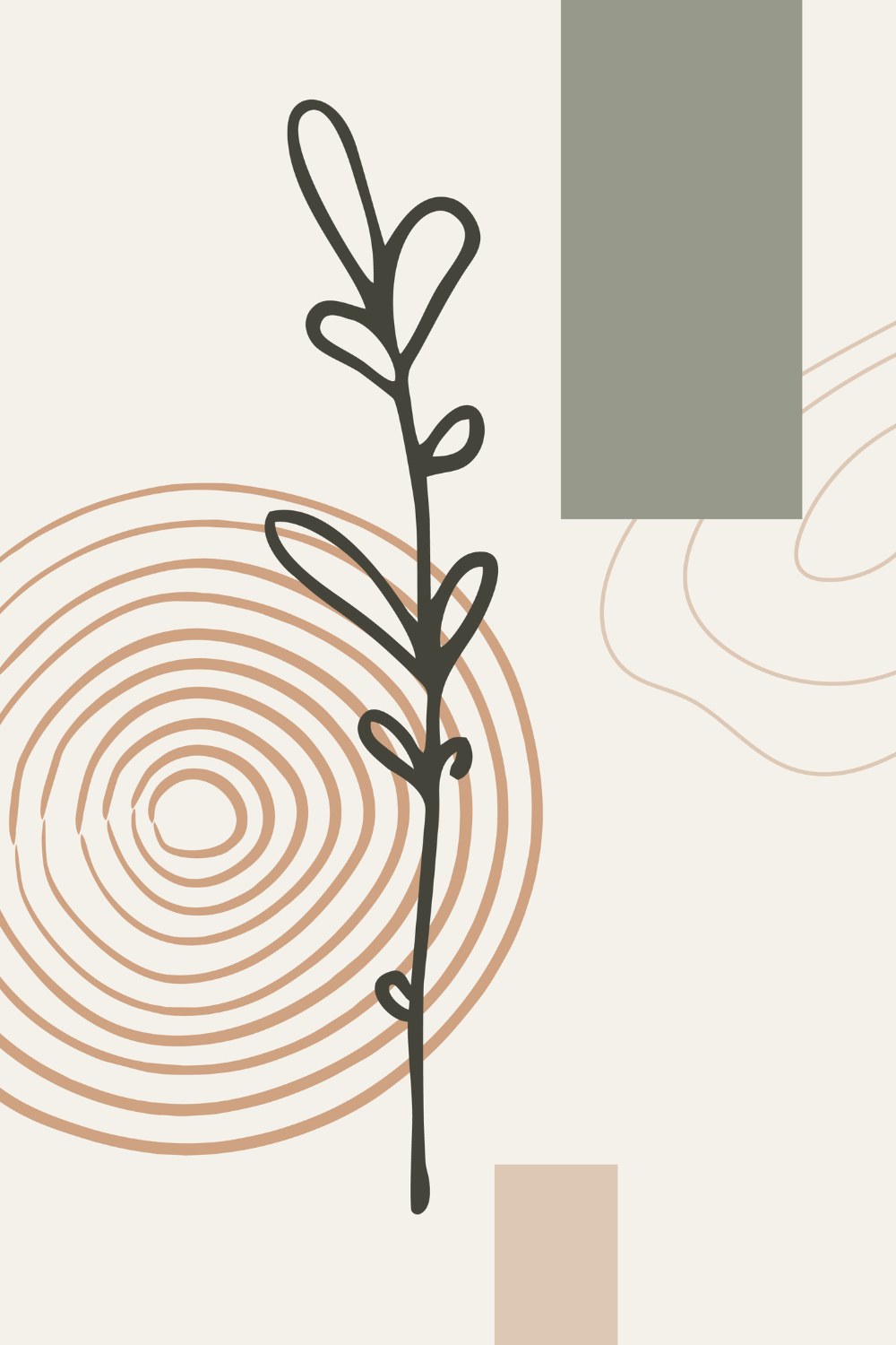 Earthbound Stem Wall Art - Image 2