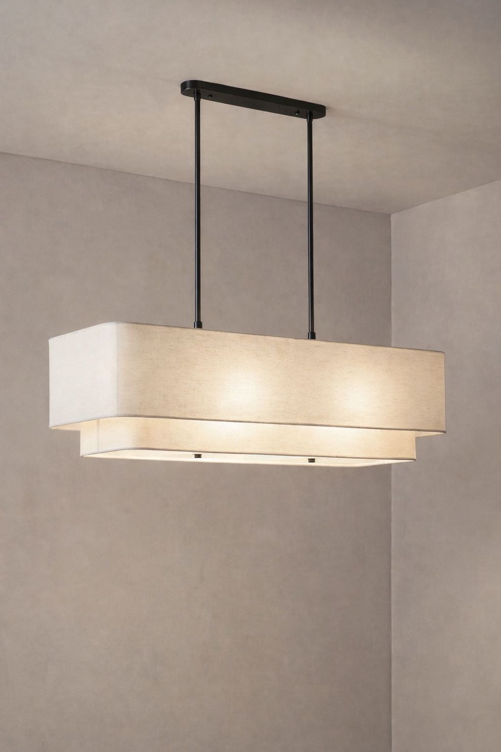 Veyra Black Rod Pendant Lamp