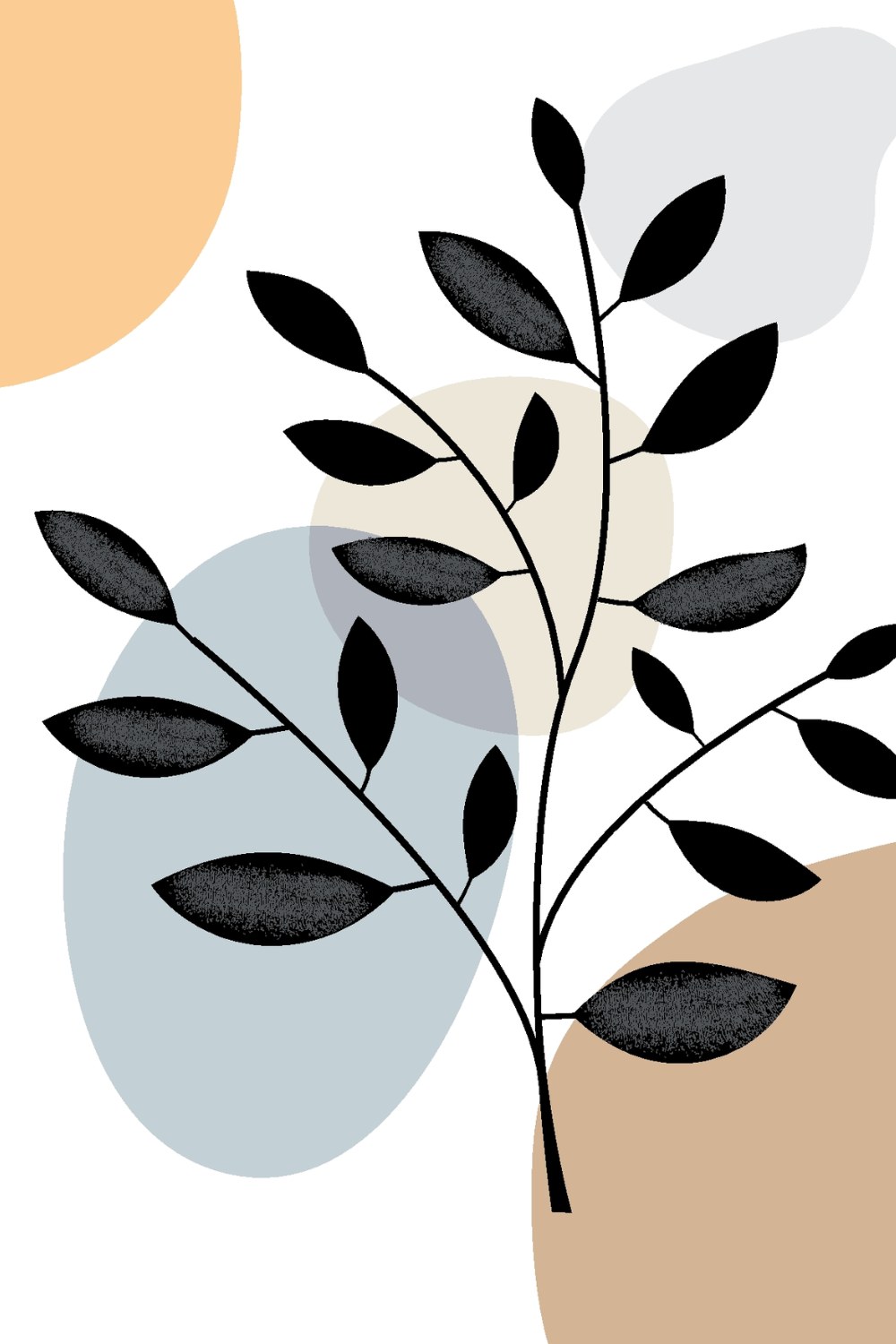 Soft Form Wall Art - Image 2