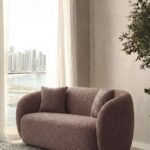 Amanti Cocoa Dust 2 Seater Sofa