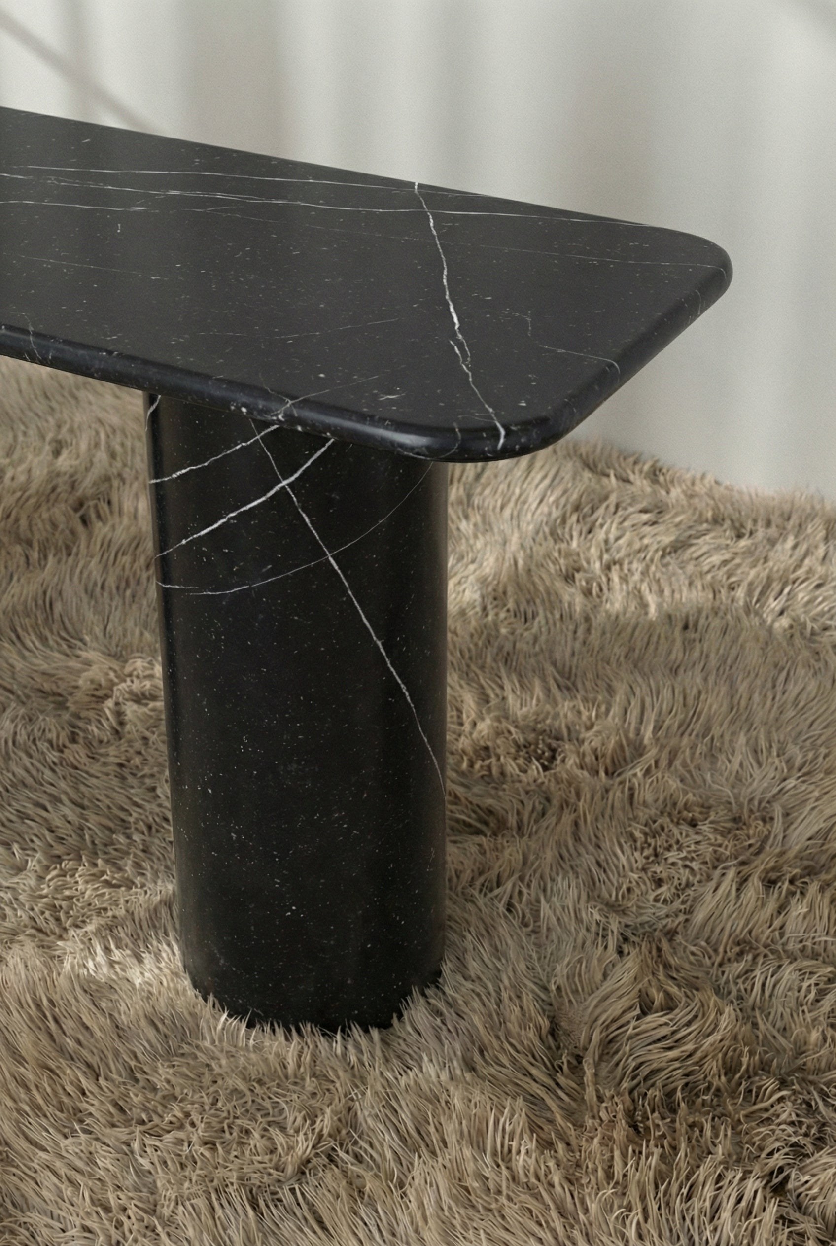 Alara Black Marquina Desk - Image 2