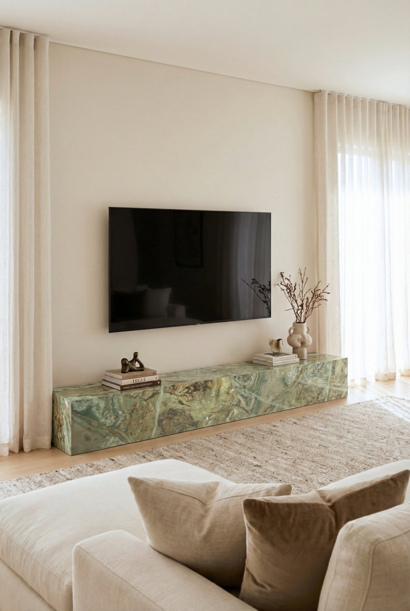 Hellenic Green Onyx Classic TV Unit