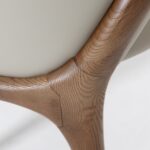 Selva Beige Wooden Dining Chair