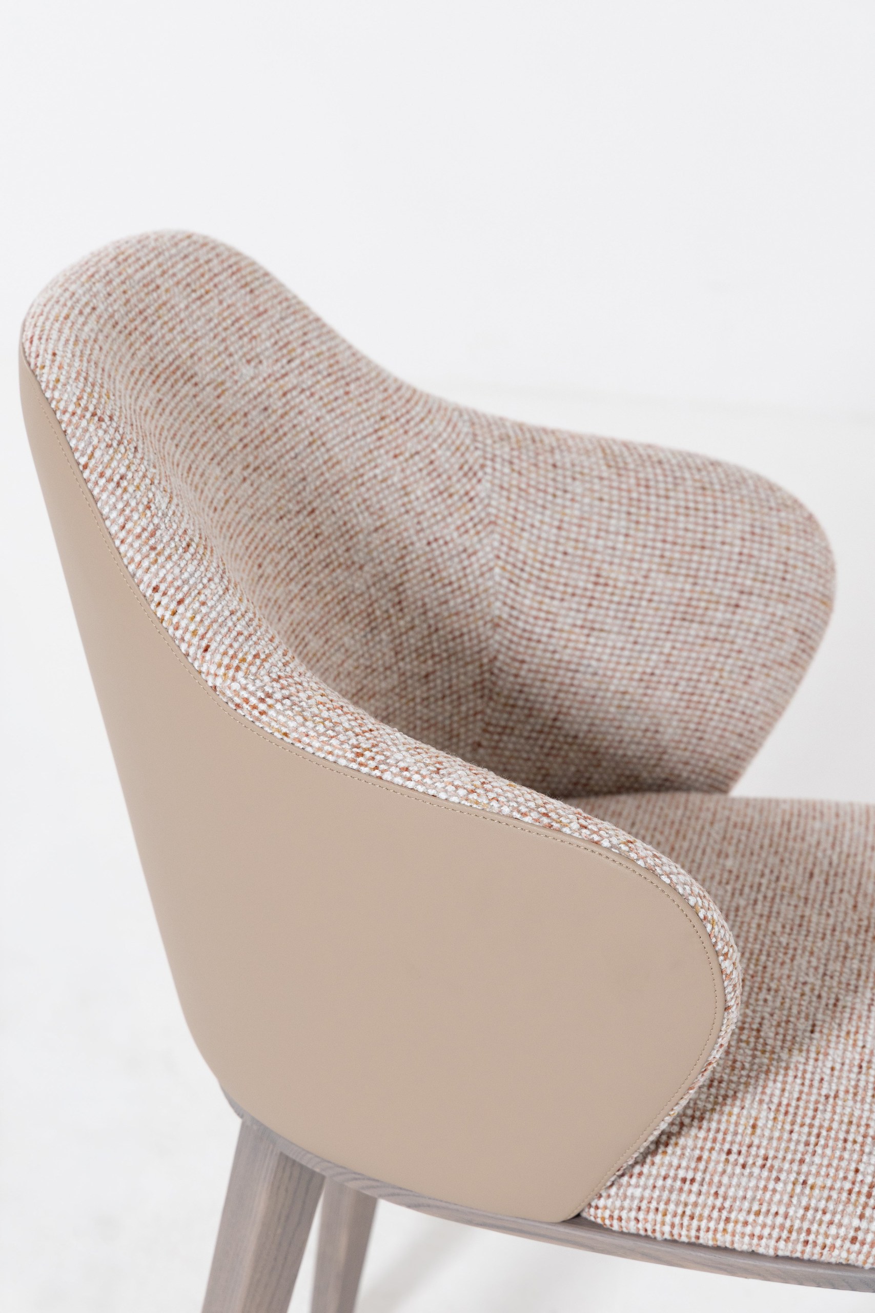 Elandra Pink Wooden Dining Chair - Image 6