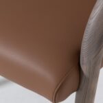 Caldera Orange Wooden Dining Chair