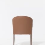 Caldera Orange Wooden Dining Chair