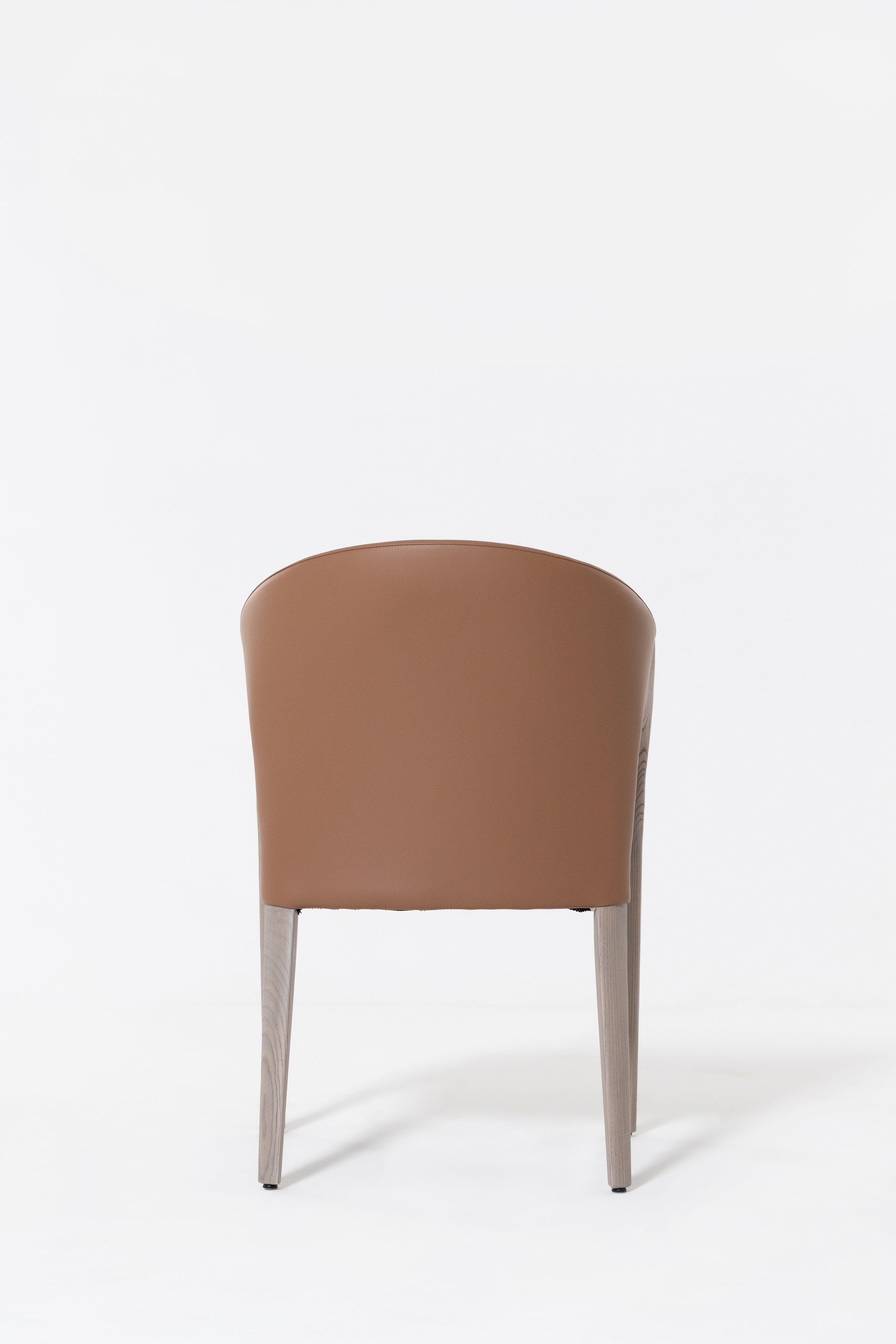Caldera Orange Wooden Dining Chair - Image 8