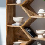 Marion Wooden Display Shelves Unit