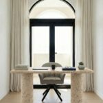 Alara Venezian Microterrrazzo Microconcrete Desk