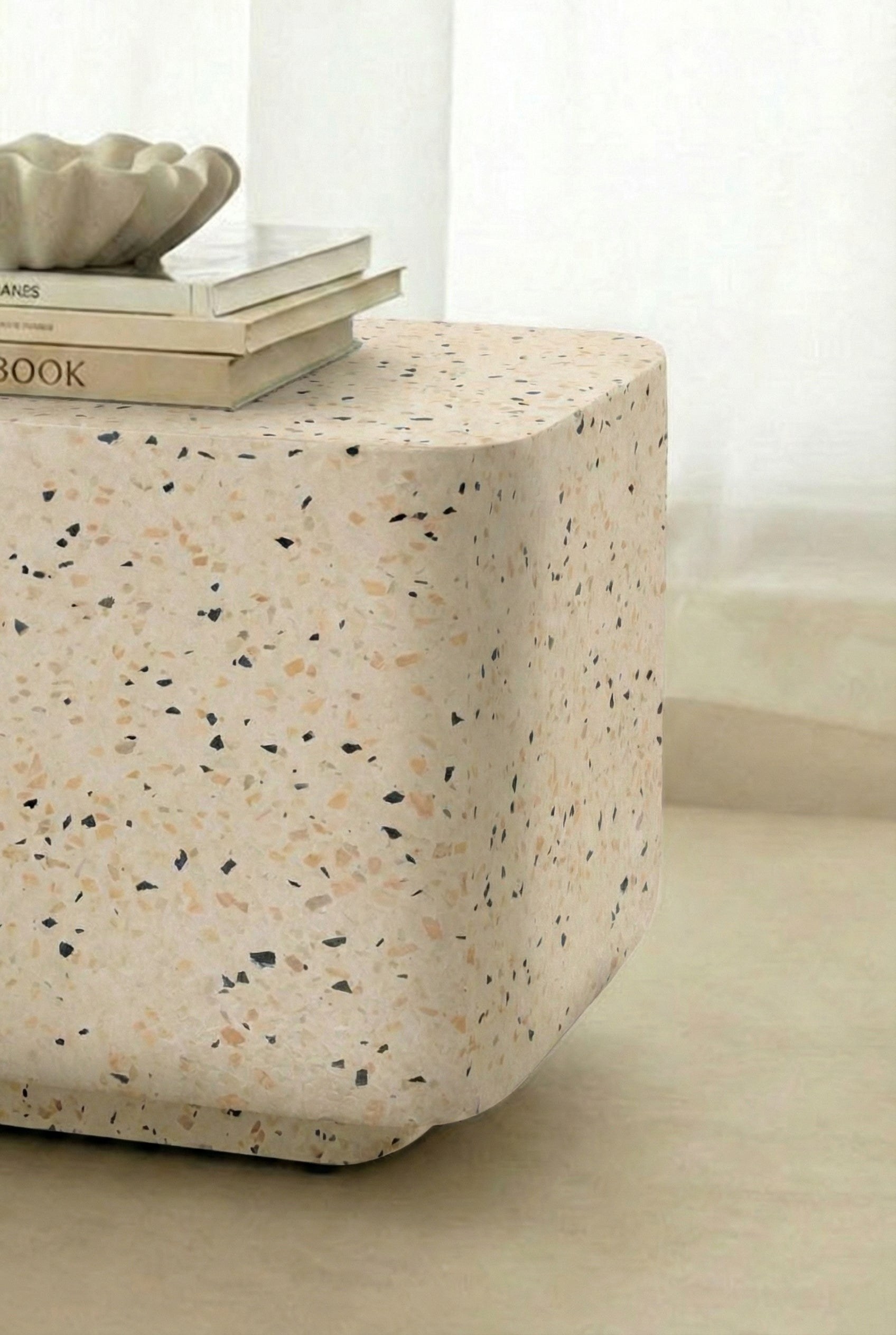 Roche Venezian Microterrazzo Microconcrete Side Table - Image 2