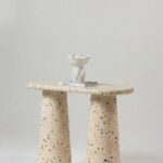 Alessia Venezian Microterrazzo Microconcrete Console Table