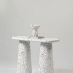 Alessia Rialto Microterrazzo Microconcrete Console Table